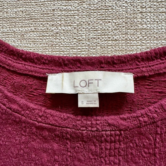 Puff blouson sleeve sweater. Long sleeves. Round neck. Versatile piece. - Picture 5 of 7